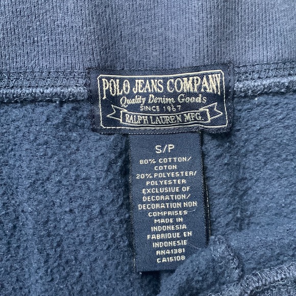 Ralph Lauren Polo Jeans Company Wide Leg Sweat Pants - Picture 7 of 8